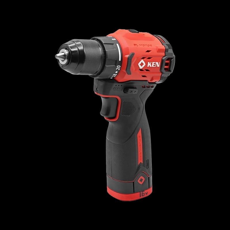 KEN රැහැන් රහිත ඩ්‍රිල් යන්ත්‍රය 16V - BL7316X-20C